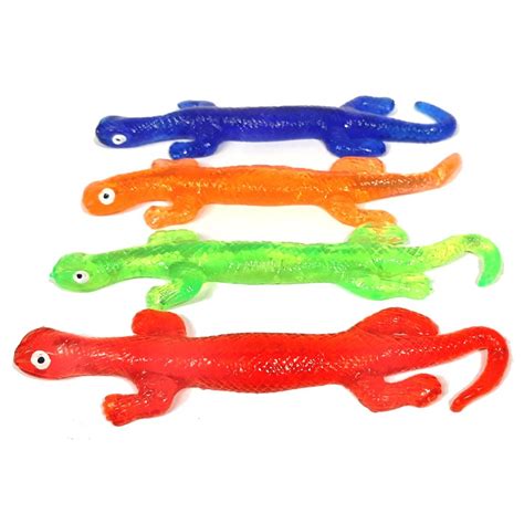 Super Sticky Stretchy Lizard Sensory Toys Totally Toytastic