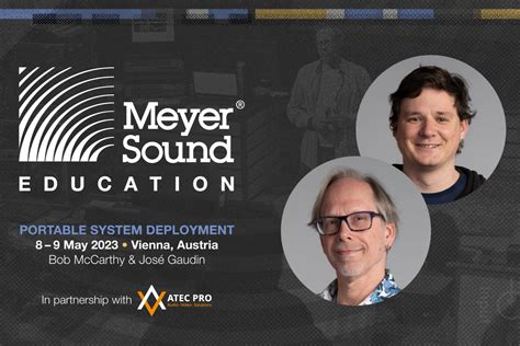 Meyer Sound Portable System Deployment Arena Wien ATEC PRO Audio Video