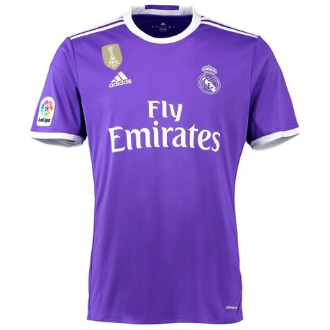 Mens Adidas Ronaldo Purple Real Madrid Away Fifa World Cup Champions