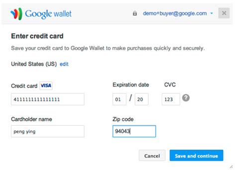Your first payment method must be a credit or debit card. Google Commerce: Making it even easier to monetize your games