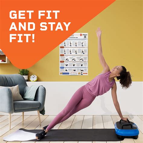 Snapklik Lifepro Whole Body Vibration Plate Workout Poster