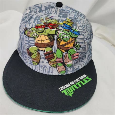 Teenage Mutant Ninja Turtles Hat Nickelodeon Tmnt Youth Snapback Cap