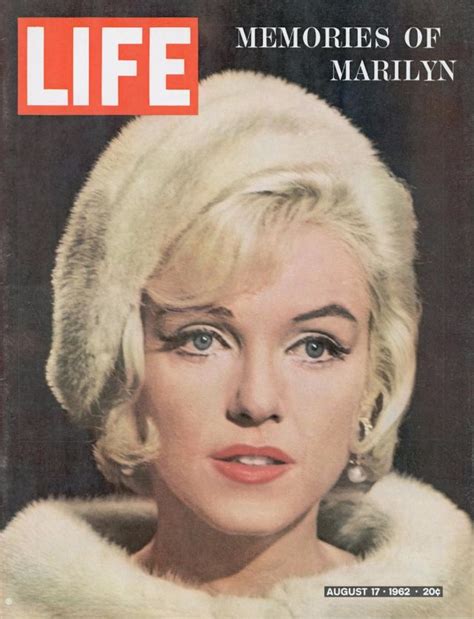 Marilyn Monroe On Life Magazine Covers From 1952 1962