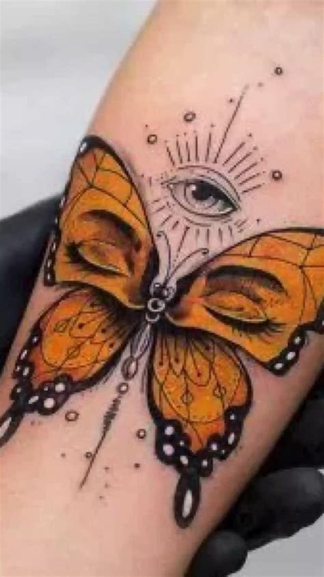 Baddie Butterfly Tattoo Ideas For Women