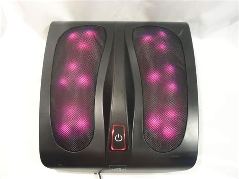 The Sharper Image Model Msg F110 Shiatsu Foot Massager With Heat Works Great Thesharperimage