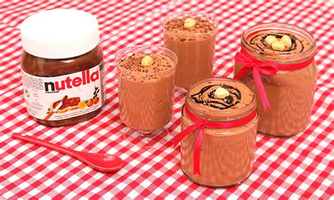 Mousse De Nutella Deliciosa