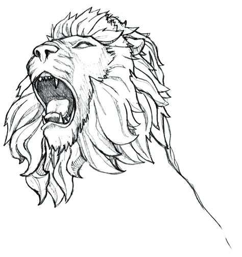 Roaring Lion Pages Coloring Pages