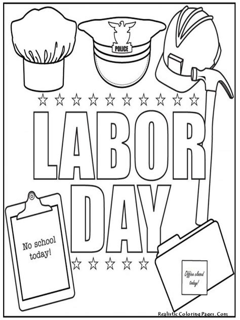 Printable Labor Day Activity Sheets