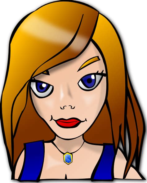 People Faces Girl Clip Art At Vector Clip Art Online