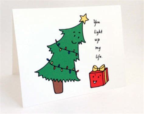 cute best friend christmas card punny holiday love card etsy christmas tree puns