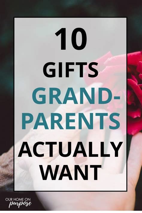 The rubber soles will help to keep them safe, while the plush terry fabric will warm up their feet and give them tons of comfort. 10 Practical & Meaningful Gift Ideas for Grandparents ...