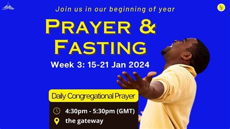 Congregational Prayer And Fasting 2024 Day 19 Youtube
