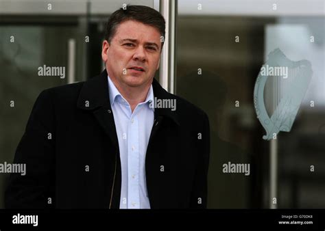 Former Anglo Irish Bank Executive Pat Whelan Leaves The Circuit Criminal Court Dublin During
