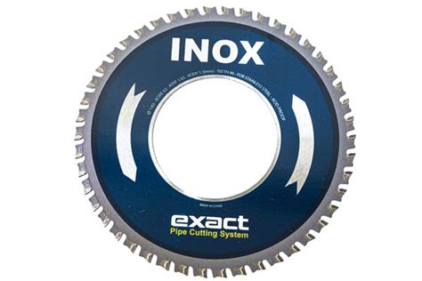 Exact Saw Blade Inox For Stainless Steel Dwt Pipetools