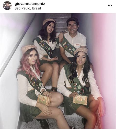 Fantasia Em Grupo Amigos Escoteiros Halloween Scout Costume Diy Group