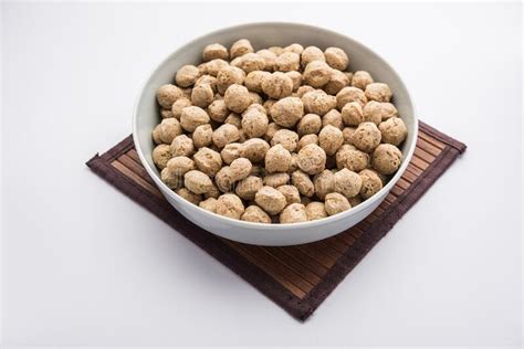 Soya Chunks Are Known For Its Various Health Benefits Stock Image