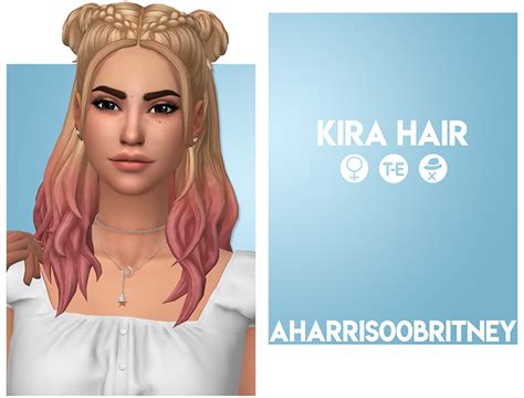 Kira Hair Ombres Sims Maxis Match Sims Hair Sims Sims Images