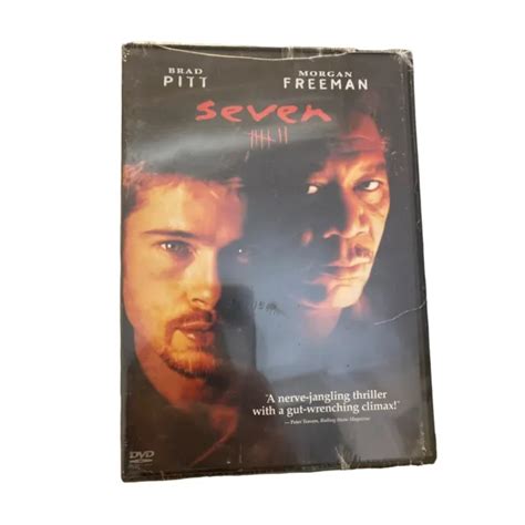 New Seven Brad Pitt Morgan Freeman Dvd 2000 Picclick