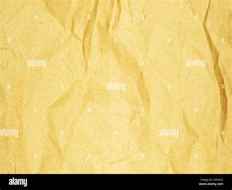 Old Crumpled Paper Stock Photo Alamy