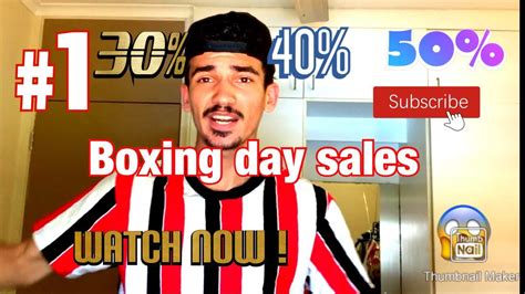 Boxing Day Youtube