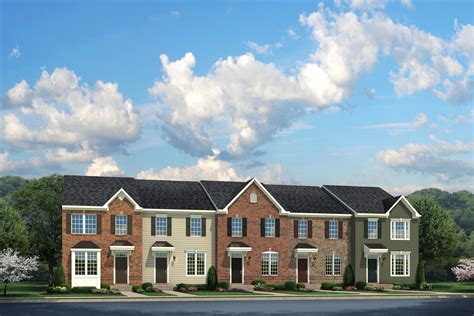 New Construction Townhomes For Sale Beethoven 2 Level Ryan Homes