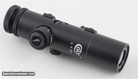 Colt Factory 4x20 Scope For M16 Ar15 Carry Handle