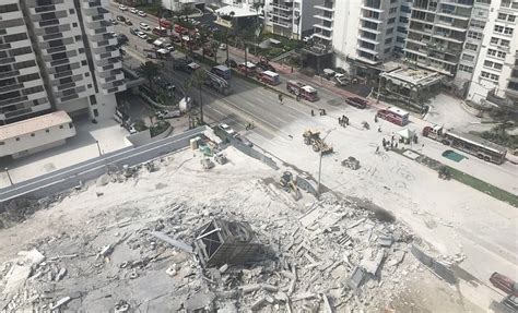 Hay múltiples víctimas y desaparecidos. Video de colapso de edificio en Miami