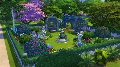 The Sims 4 Romantic Garden Stuff Objects Overview