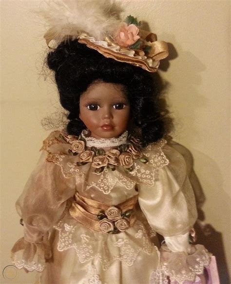 Beautiful Black African American Collectible Memories Porcelain Dolls