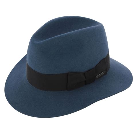 Traveller Fury Blue Felt Hat Stetson
