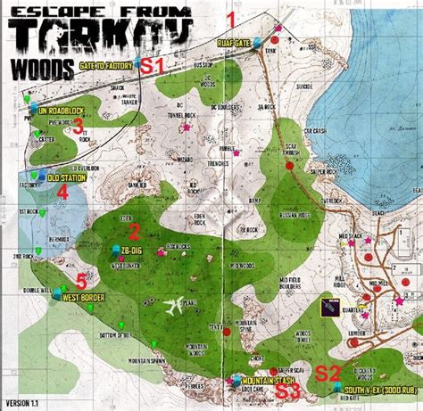 Escape From Tarkov Woods Map Guide Best Gaming Settings Images And
