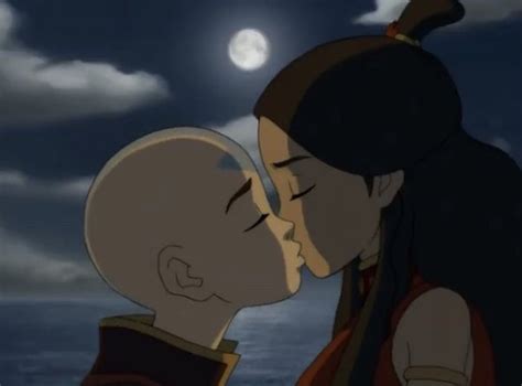 Avatar The Last Airbender Toph And Aang Kiss