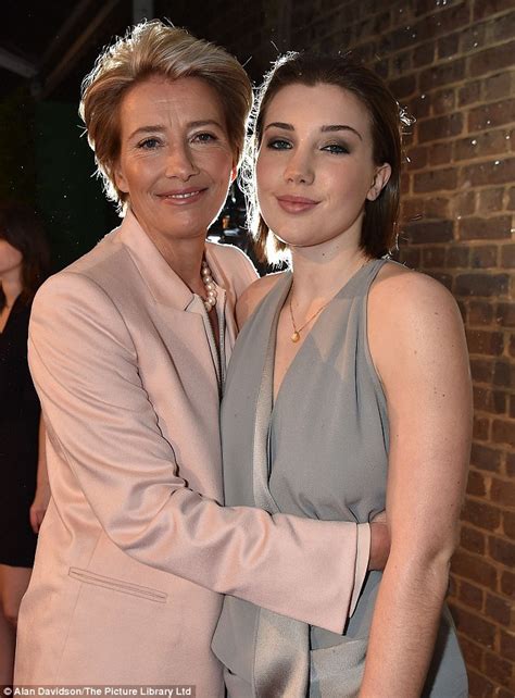 Emma Thompson And Daughter Gaia At The Evening Standard Awards Daily