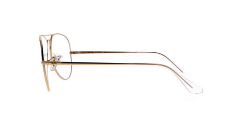Eyeglasses Ray Ban Aviator Optics Gold Rx6489 Rb6489 3086 55 14 In Stock Price 70 79