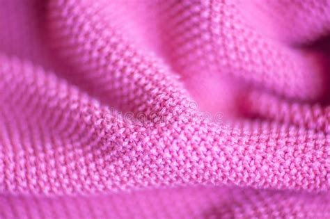 Pink Woolen Fabric Cloth Background Stock Photo Image Of Colorful