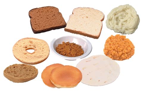 Therefore, all products made with wheat will contain some level of gluten. Grains Foods Model Kit