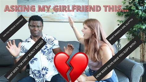 asking my girlfriend juicy questions guys are too afraid to ask youtube