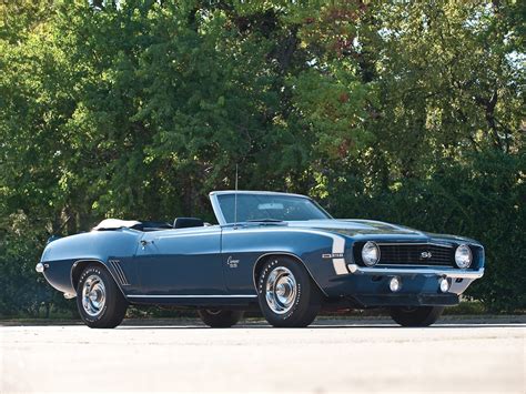 1969 Chevrolet Camaro Ss 396 Convertible Muscle Classic 1