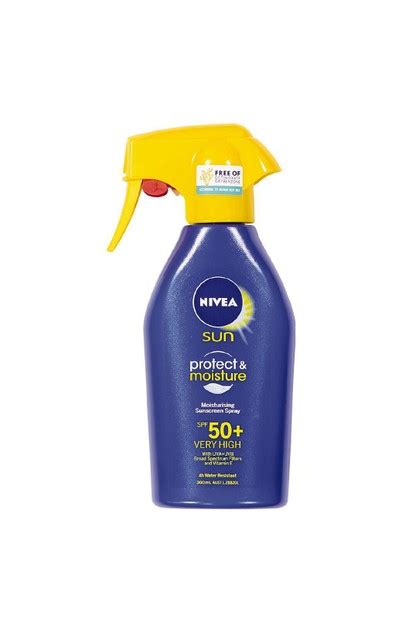 Nivea Sun Protect And Moisture Sunscreen Spf50 Spray Trigger 300ml