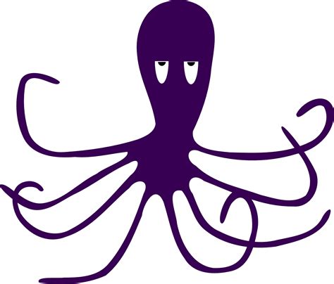 Squid Clipart Purple Squid Purple Transparent Free For Download On