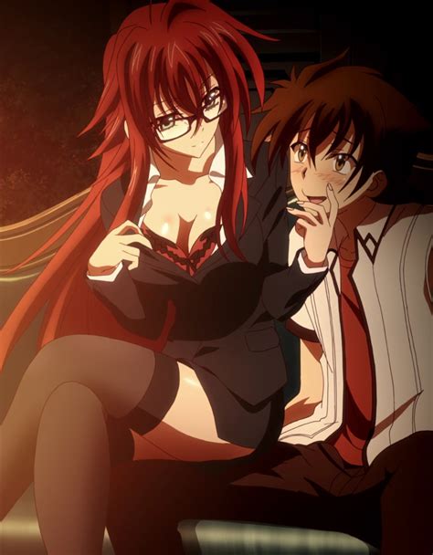 Hyoudou Issei Rias Gremory High School Dxd Absurdres Highres