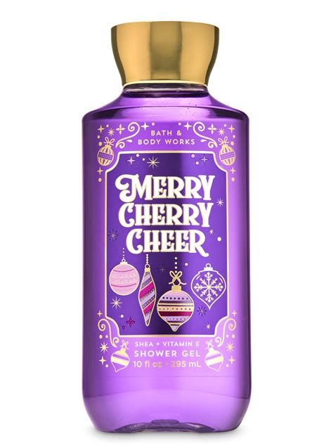 Merry Cherry Cheer Shower Gel Bath And Body Works Just Dropped Its