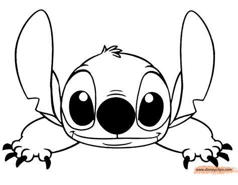 Coloring Sheets Of Lilo And Stitch