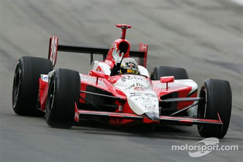 Race Winner Dan Wheldon Celebrates At Indy 500