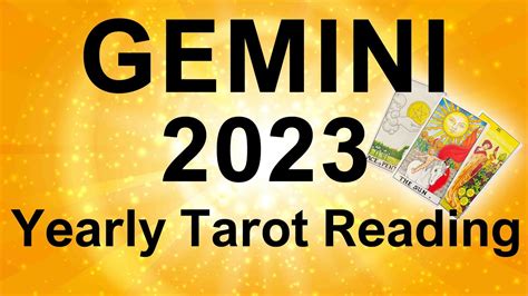 Gemini Yearly Tarot Reading A Year Of Magical Manifestation