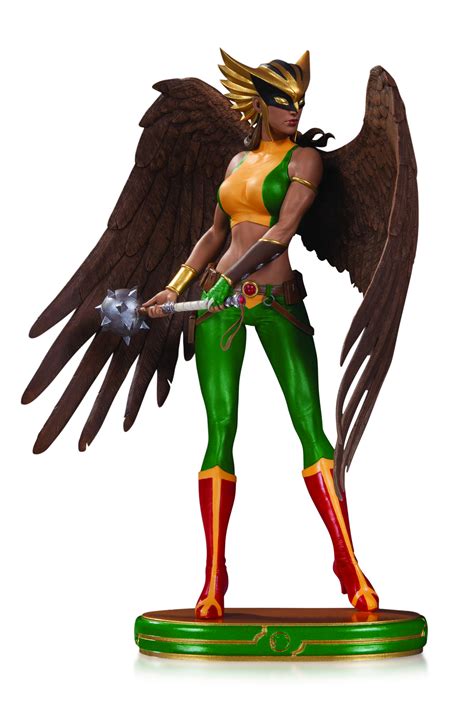 Sep160386 Dc Cover Girls Hawkgirl Statue Previews World