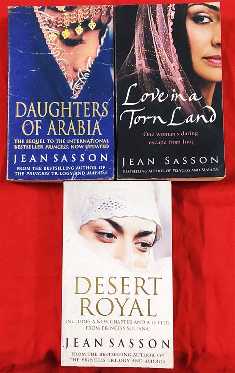Jean Sasson Set Of 3 Books