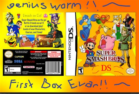 Viewing Full Size Super Smash Brothers Ds Box Cover