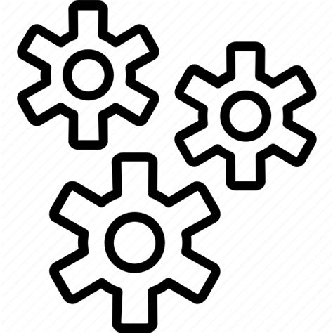 Cogwheel Development Gear Setting Icon Download On Iconfinder