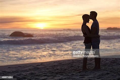Gay Beach Kiss Photos And Premium High Res Pictures Getty Images